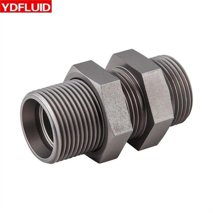 Bulkhead ORFS Union Tube Fitting-1
